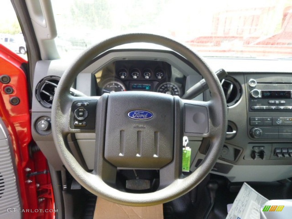 2014 Ford F550 Super Duty XL Regular Cab 4x4 Stake Truck Steering Wheel Photos