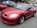 2008 Rave Red Mitsubishi Eclipse SE Coupe  photo #1