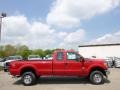 Vermillion Red - F350 Super Duty XL Super Cab 4x4 Photo No. 1