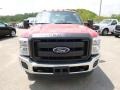 Vermillion Red - F350 Super Duty XL Super Cab 4x4 Photo No. 3