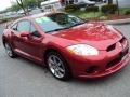 2008 Rave Red Mitsubishi Eclipse SE Coupe  photo #6