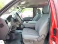 Vermillion Red - F350 Super Duty XL Super Cab 4x4 Photo No. 10