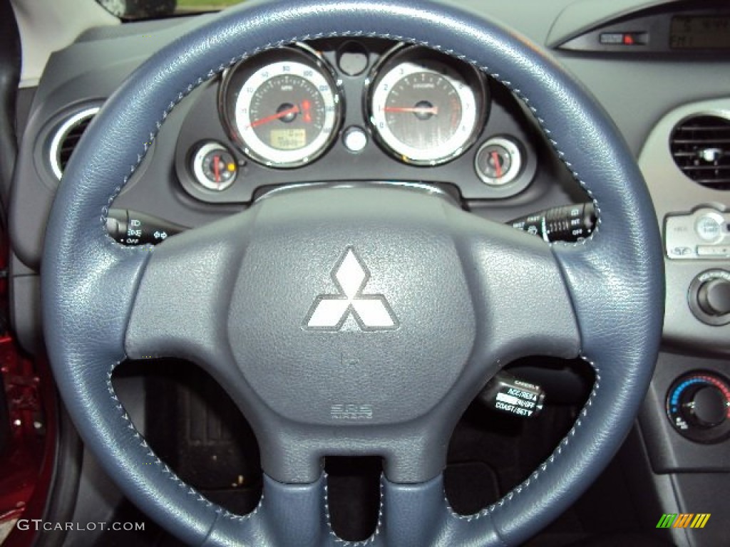 2008 Eclipse SE Coupe - Rave Red / Dark Charcoal photo #15