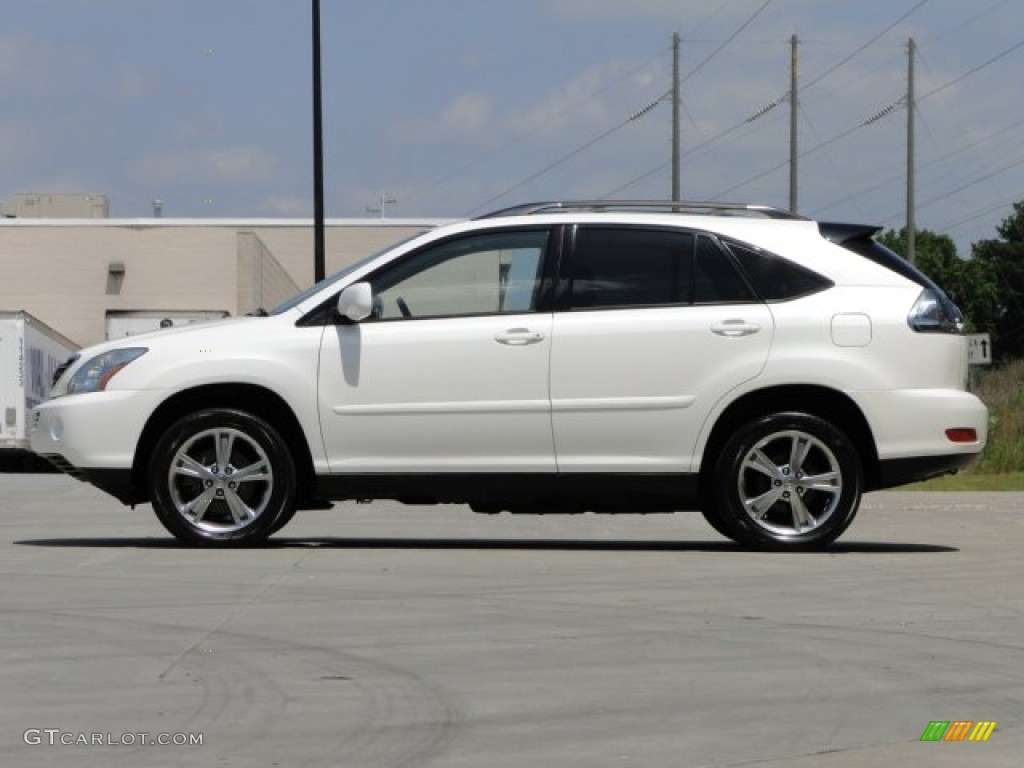 2006 RX 400h AWD Hybrid - Crystal White Pearl / Ivory photo #8