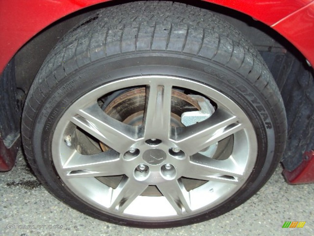 2008 Eclipse SE Coupe - Rave Red / Dark Charcoal photo #22