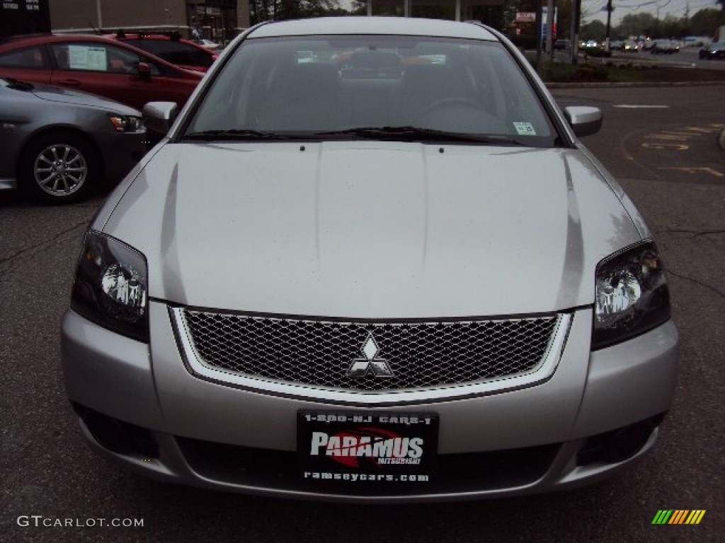 2011 Galant ES - Quick Silver / Medium Gray photo #3
