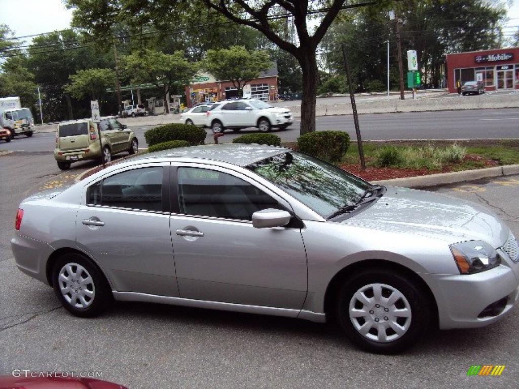 2011 Galant ES - Quick Silver / Medium Gray photo #4