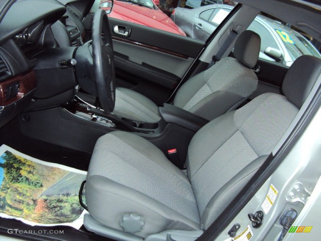 2011 Galant ES - Quick Silver / Medium Gray photo #11