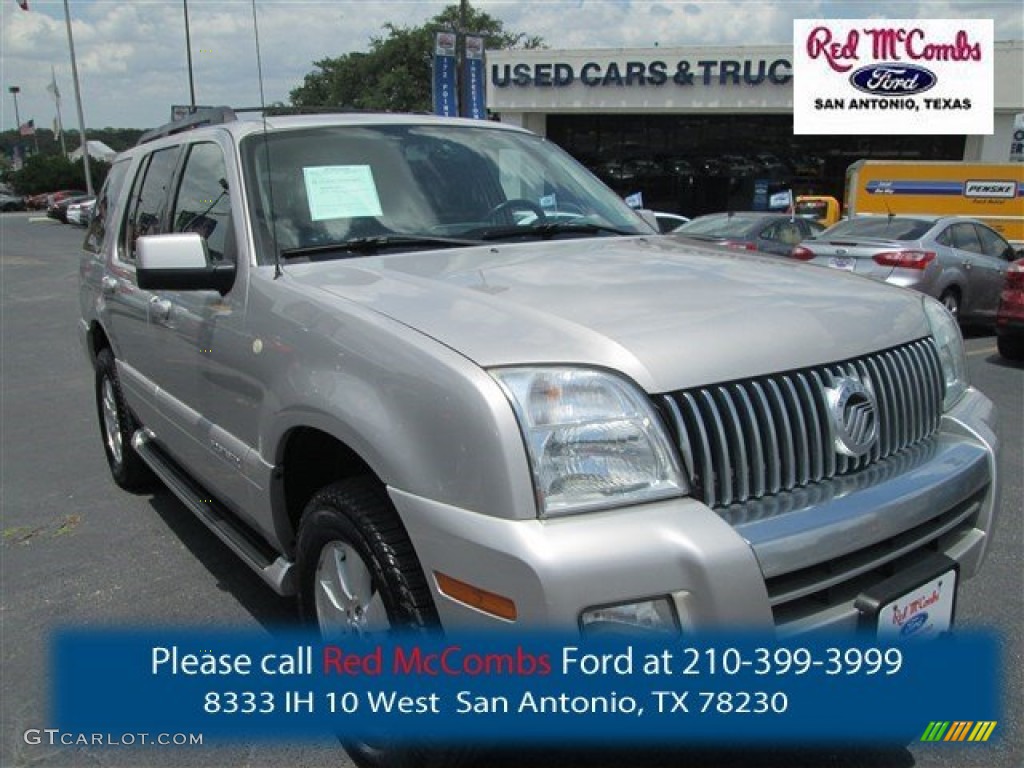 2008 Mountaineer AWD - Vapor Silver Metallic / Charcoal Black photo #1