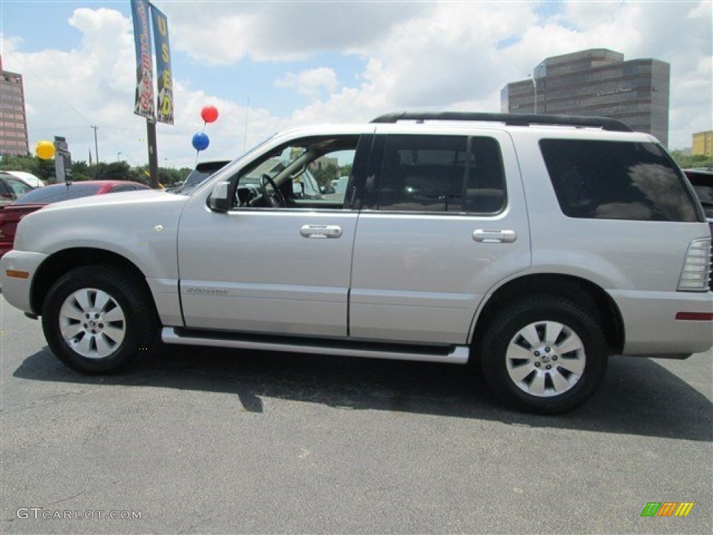 2008 Mountaineer AWD - Vapor Silver Metallic / Charcoal Black photo #3