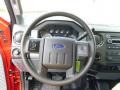 Vermillion Red - F550 Super Duty XL Crew Cab 4x4 Chassis Photo No. 18