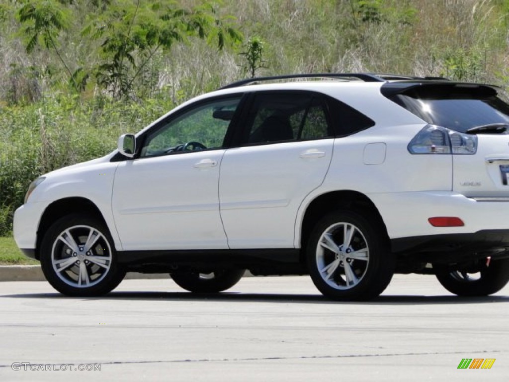 2006 RX 400h AWD Hybrid - Crystal White Pearl / Ivory photo #31