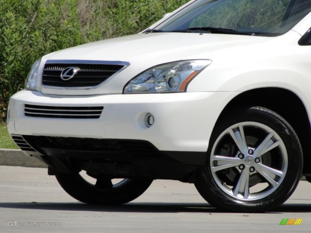 2006 RX 400h AWD Hybrid - Crystal White Pearl / Ivory photo #34