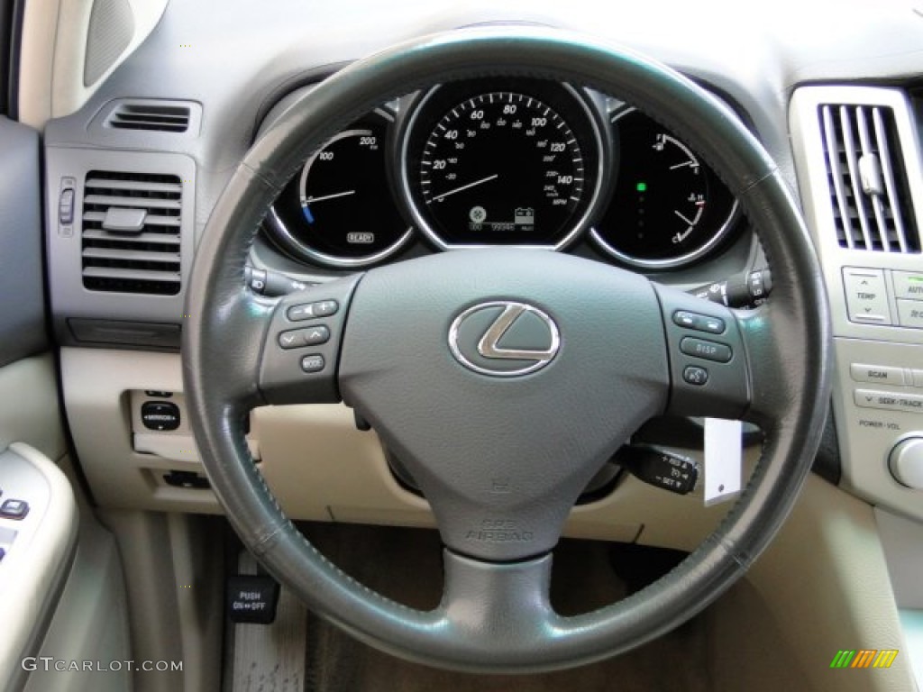 2006 RX 400h AWD Hybrid - Crystal White Pearl / Ivory photo #38