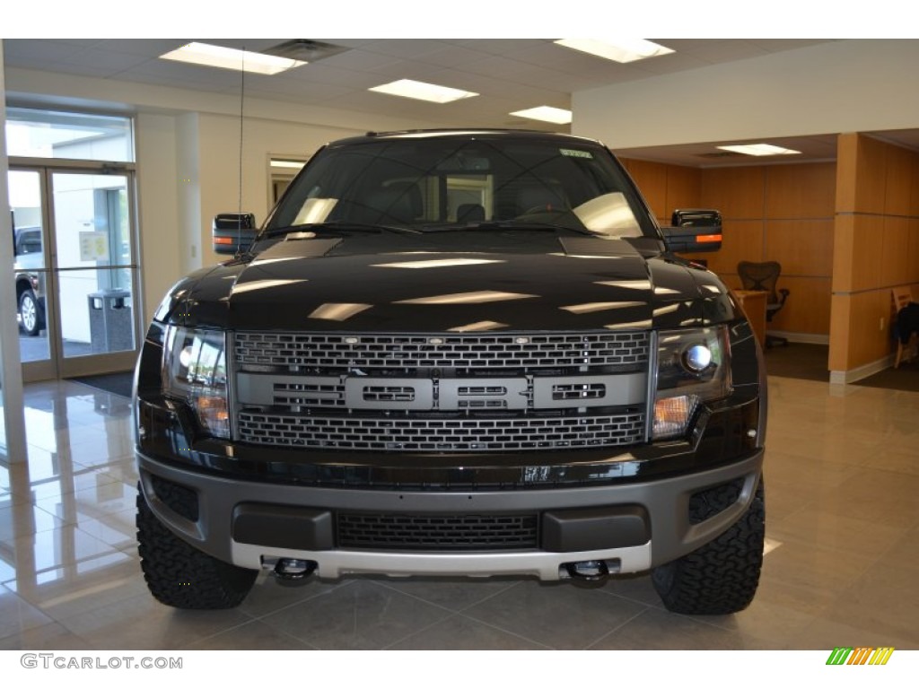 2014 F150 SVT Raptor SuperCrew 4x4 - Tuxedo Black / Raptor Black photo #4