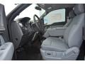  2014 F150 XLT SuperCab 4x4 Steel Grey Interior