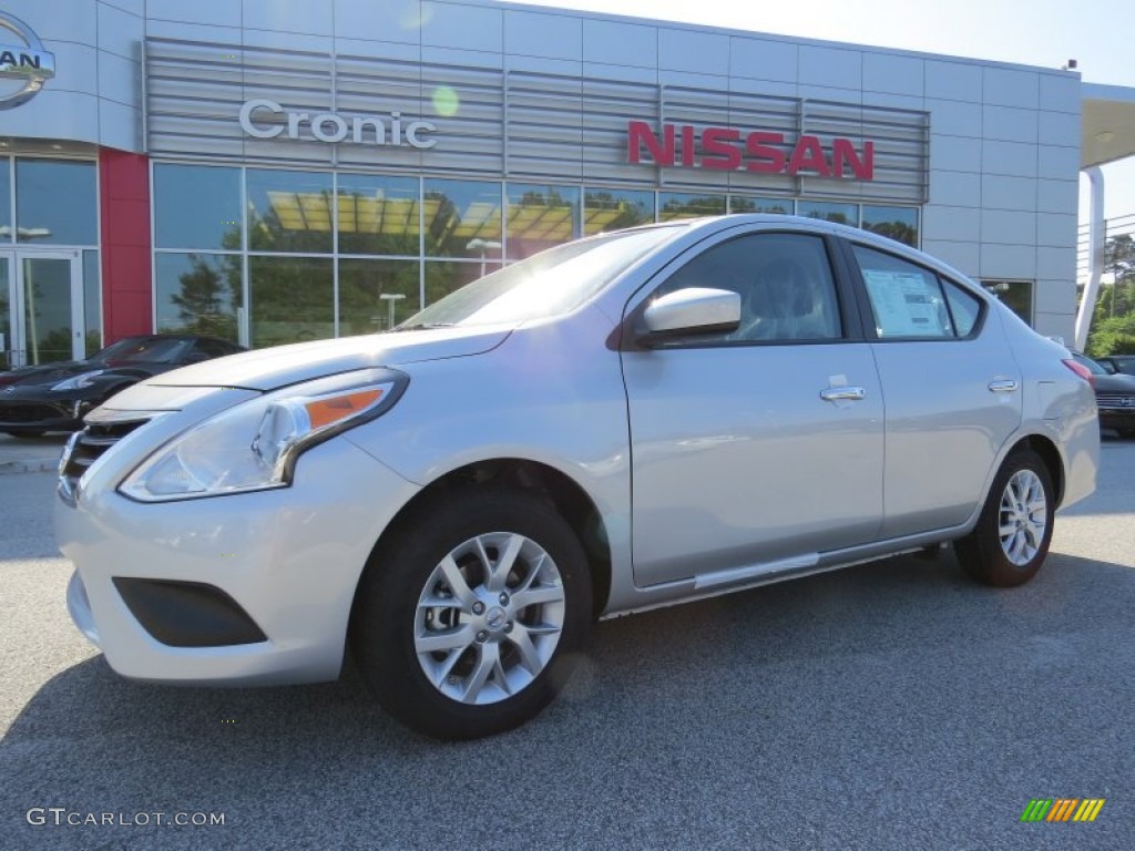 Brilliant Silver Nissan Versa