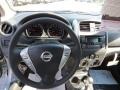 Charcoal 2015 Nissan Versa 1.6 SV Sedan Steering Wheel