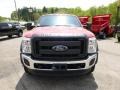 Vermillion Red - F550 Super Duty XL Crew Cab 4x4 Chassis Photo No. 3