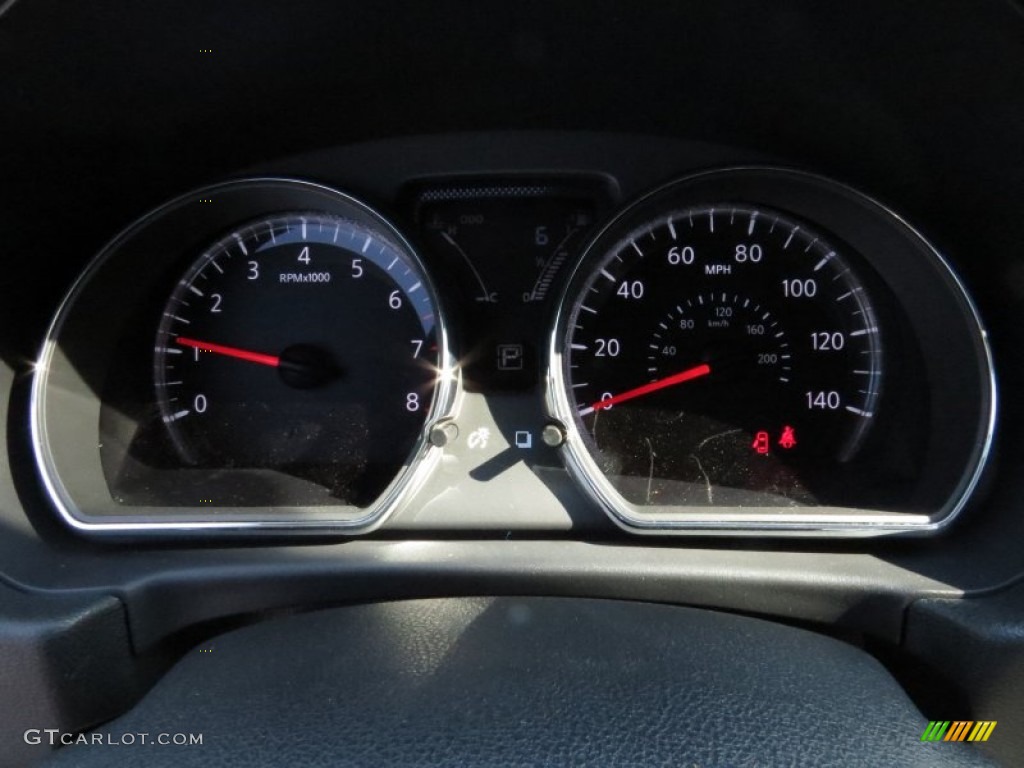 2015 Nissan Versa 1.6 SV Sedan Gauges Photo #93757346