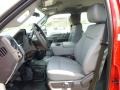Steel 2015 Ford F550 Super Duty XL Crew Cab 4x4 Chassis Interior Color