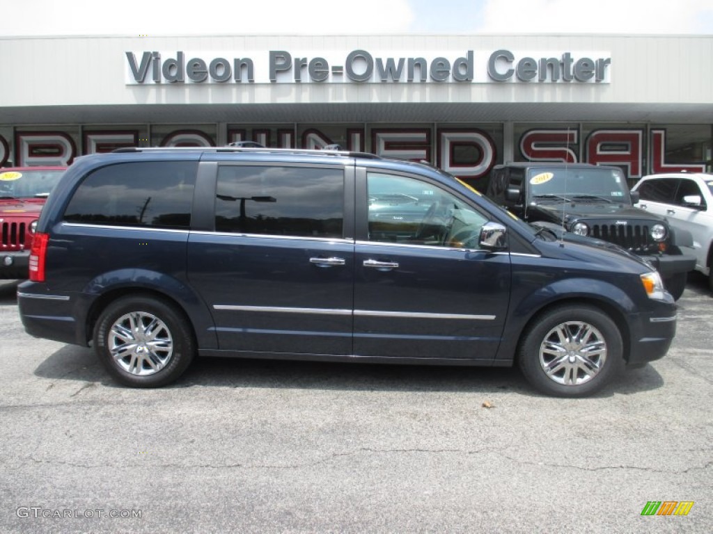 Modern Blue Pearl Chrysler Town & Country