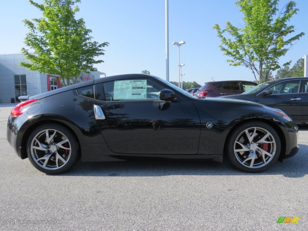 Magnetic Black 2014 Nissan 370Z Touring Coupe Exterior Photo #93757493