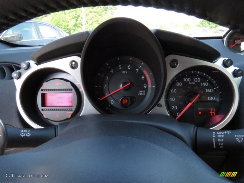 2014 Nissan 370Z Touring Coupe Gauges Photo #93757625