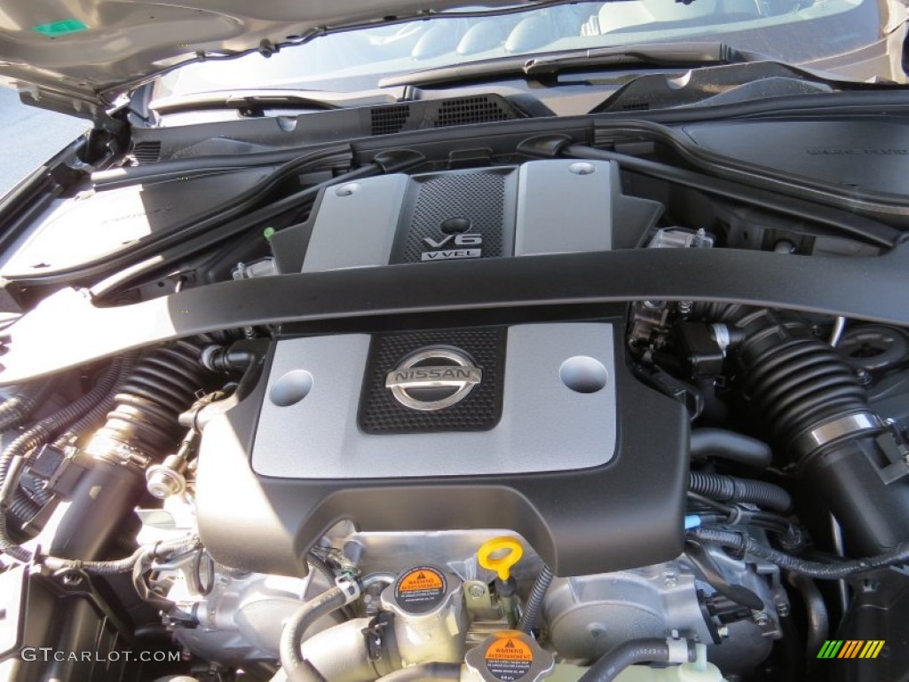 2014 Nissan 370Z Touring Coupe 3.7 Liter DOHC 24-Valve CVTCS V6 Engine Photo #93758294