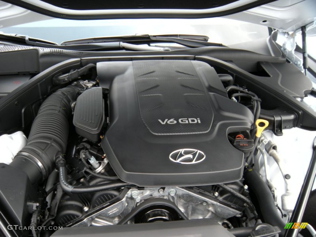 2015 Hyundai Genesis 3.8 Sedan 3.8 Liter GDI DOHC 24-Valve DCVVT V6 Engine Photo #93758345