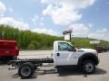 2015 Oxford White Ford F550 Super Duty XL Regular Cab 4x4 Chassis  photo #1