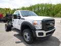 2015 Oxford White Ford F550 Super Duty XL Regular Cab 4x4 Chassis  photo #2
