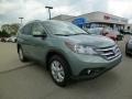 2012 Opal Sage Metallic Honda CR-V EX-L 4WD  photo #1