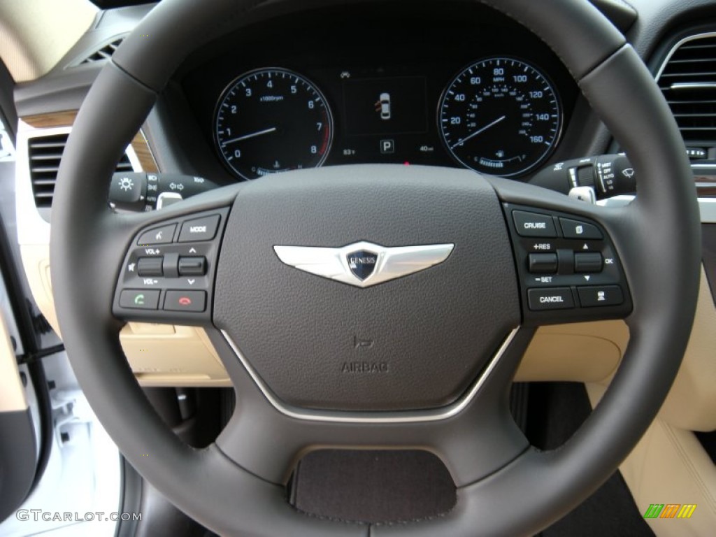 2015 Hyundai Genesis 3.8 Sedan Steering Wheel Photos