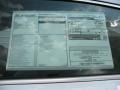 2015 Hyundai Genesis 3.8 Sedan Window Sticker
