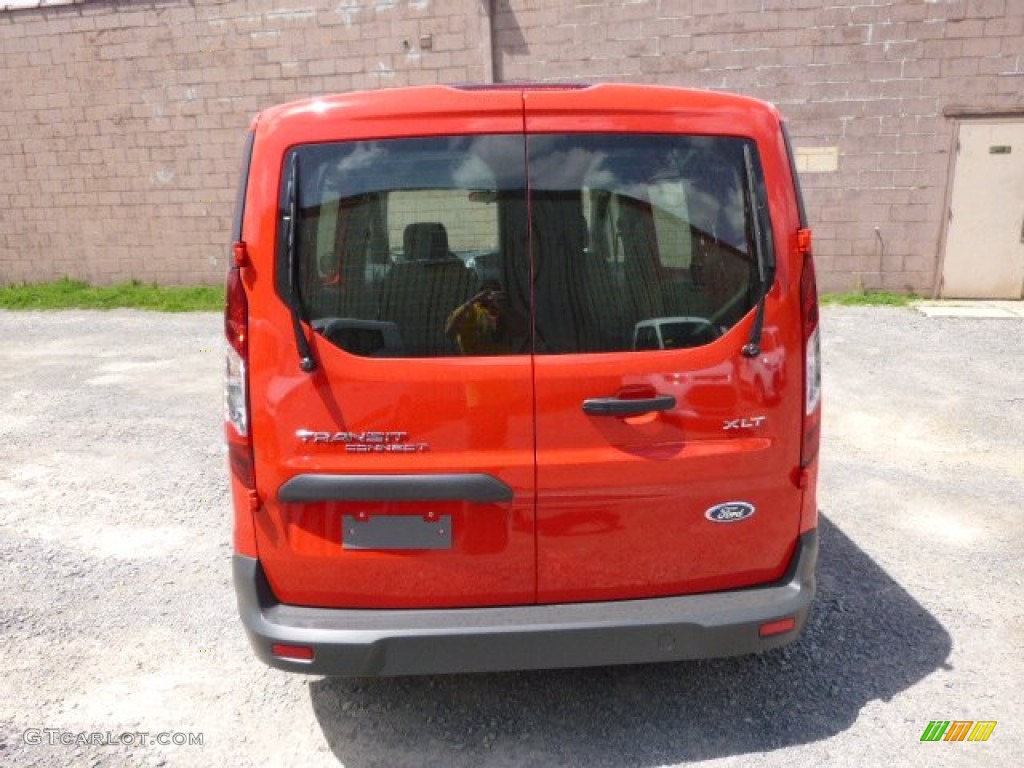 2014 Transit Connect XLT Van - Race Red / Charcoal Black photo #7