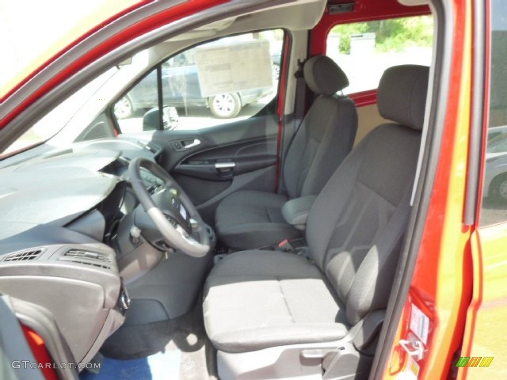 2014 Transit Connect XLT Van - Race Red / Charcoal Black photo #10