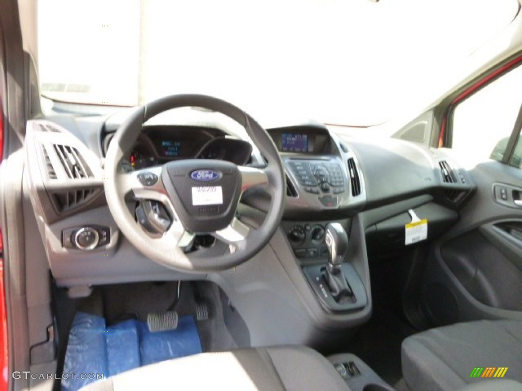 2014 Transit Connect XLT Van - Race Red / Charcoal Black photo #12