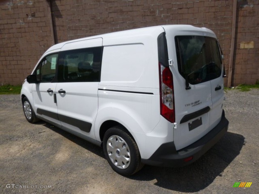 2014 Transit Connect XLT Van - Frozen White / Charcoal Black photo #6