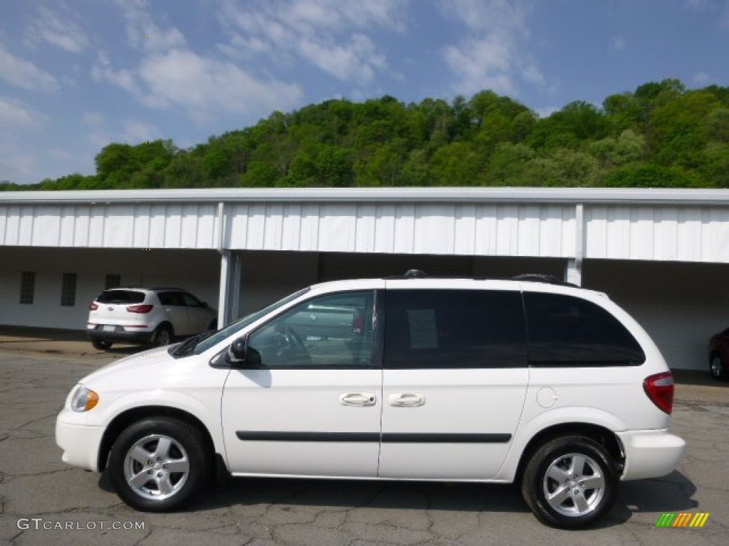 2006 Caravan SXT - Stone White / Medium Slate Gray photo #5