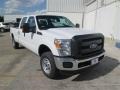 2015 Oxford White Ford F250 Super Duty XL Crew Cab 4x4  photo #2