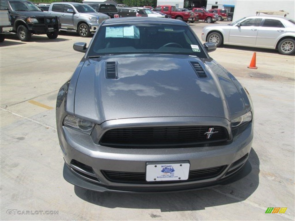 2014 Mustang GT/CS California Special Coupe - Sterling Gray / California Special Charcoal Black/Miko Suede photo #3