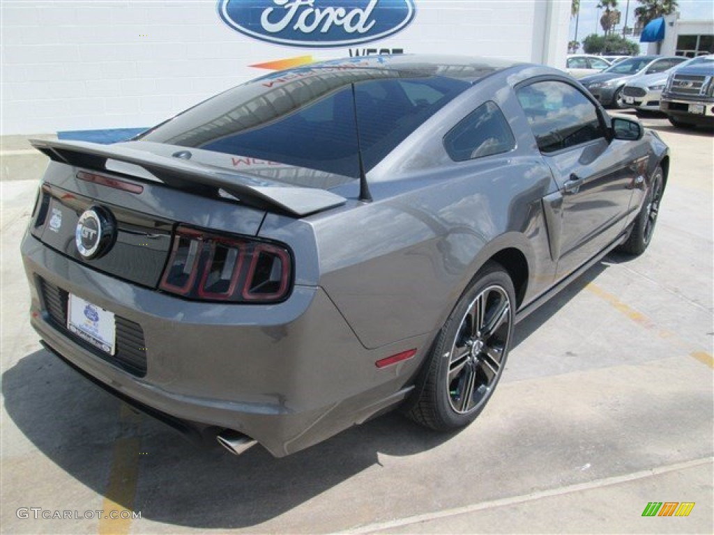 2014 Mustang GT/CS California Special Coupe - Sterling Gray / California Special Charcoal Black/Miko Suede photo #8