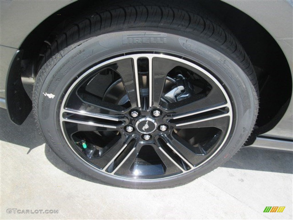 2014 Mustang GT/CS California Special Coupe - Sterling Gray / California Special Charcoal Black/Miko Suede photo #9