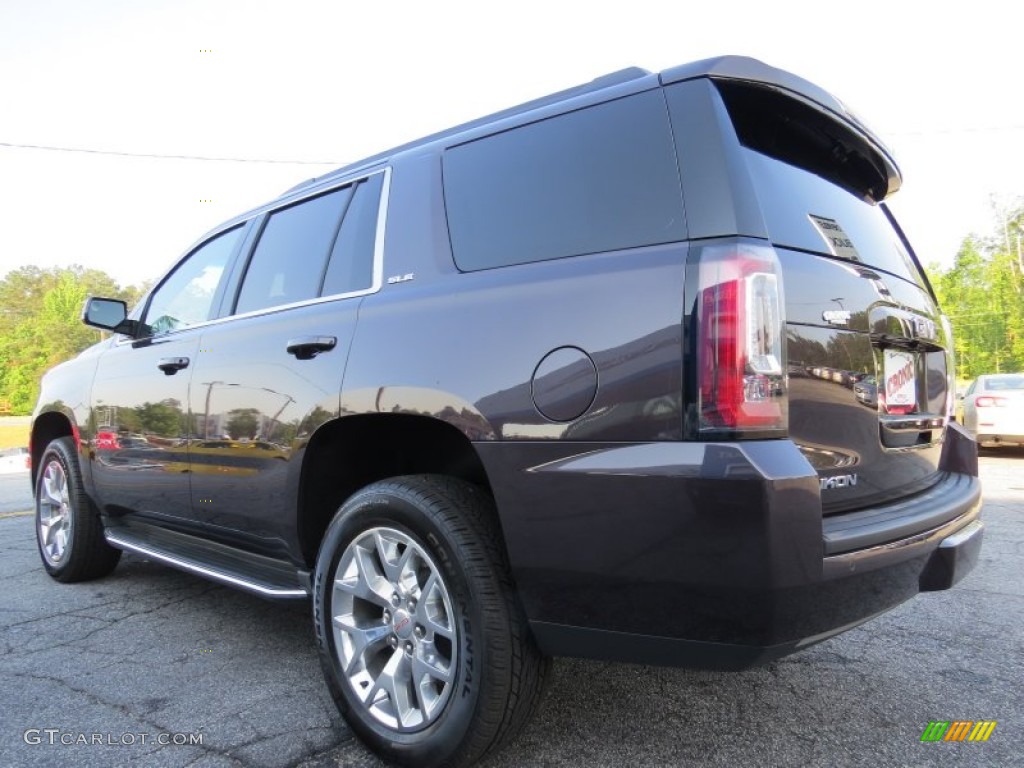 2015 Yukon SLE - Midnight Amethyst Metallic / Jet Black photo #5