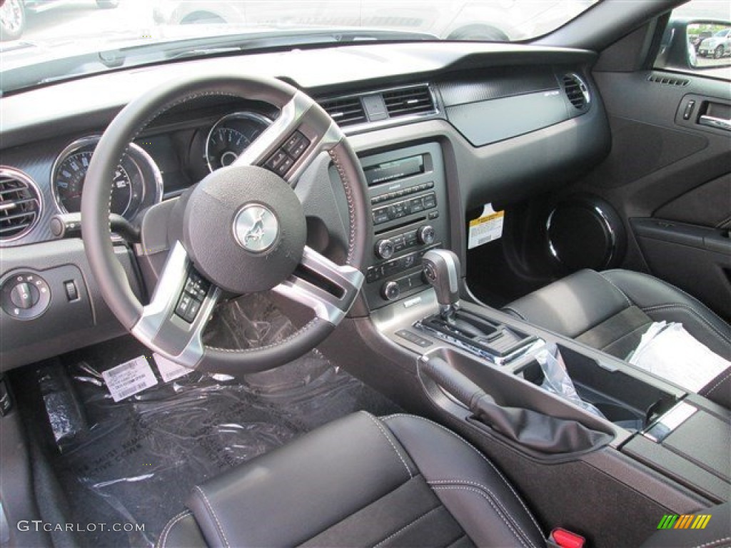 2014 Mustang GT/CS California Special Coupe - Sterling Gray / California Special Charcoal Black/Miko Suede photo #13