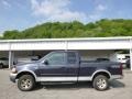 1999 Deep Wedgewood Blue Metallic Ford F150 Lariat Extended Cab 4x4  photo #5