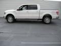 2014 White Platinum Ford F150 Lariat SuperCrew 4x4  photo #6