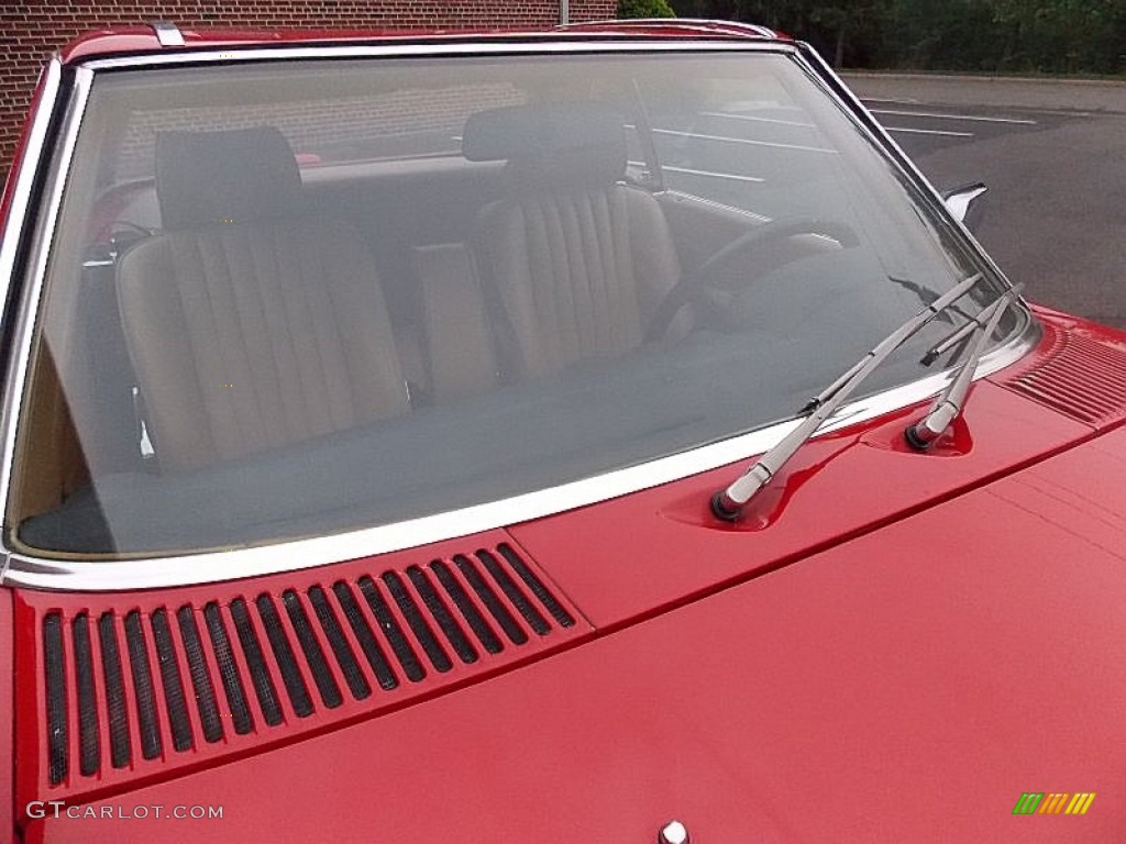 1988 SL Class 560 SL Roadster - Signal Red / Parchment photo #34