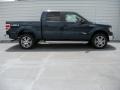 2014 Blue Jeans Ford F150 Lariat SuperCrew 4x4  photo #3